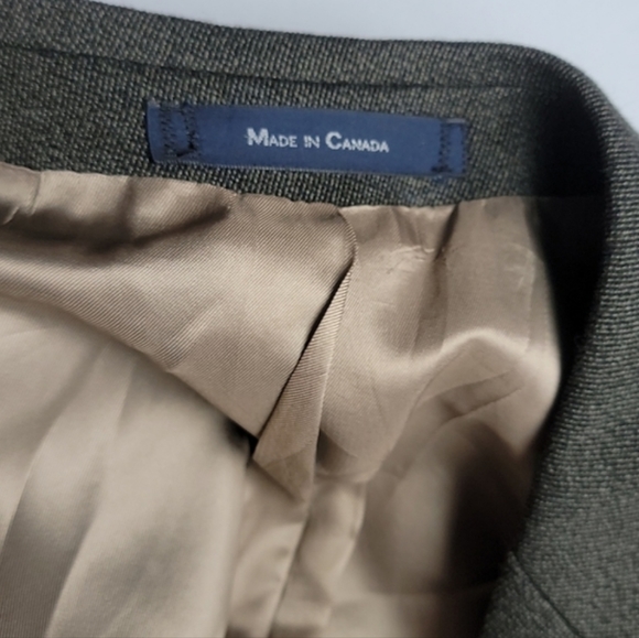 Chaps Ralph Lauren Wool Suit Jacket /Size 44R - Picture 6 of 10